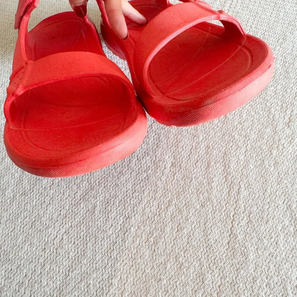 Teva Red Hurricane Drift Rubber Sandals - Men's 11